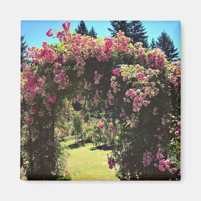 Aimant Portland Rose Garden (Devant)