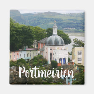 Aimant Portmeirion Souvenir Estuary Gwynedd, Pays de Gall