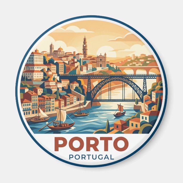 Aimant Porto Portugal (Devant)