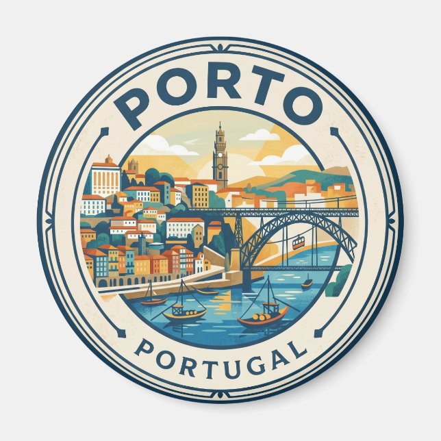 Aimant Porto Portugal (Devant)