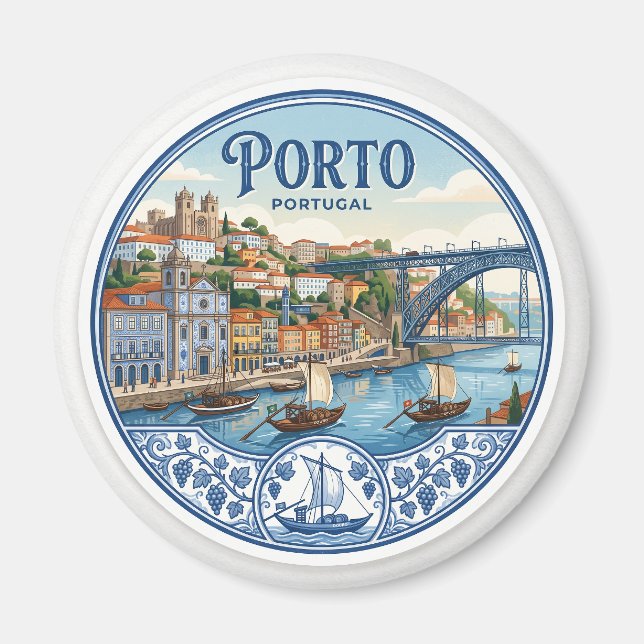 Aimant Porto Portugal (Devant)