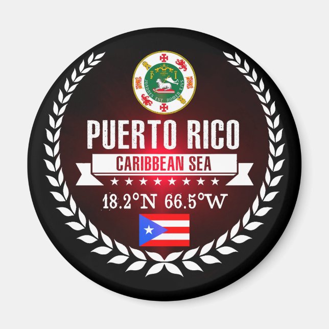 Aimant Porto Rico (Devant)