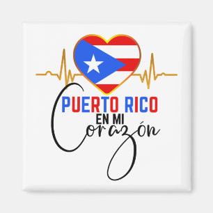 Aimant Porto Rico en mi Corazon Puerto Rican Pride 
