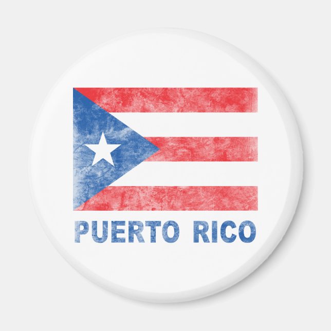 Aimant Porto Rico vintage (Devant)