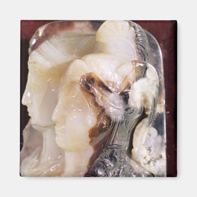 Aimant Portrait d'Alexandre Cameo (Devant)