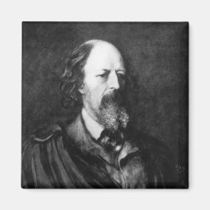 Aimant Portrait d'Alfred, seigneur Tennyson c.1860s