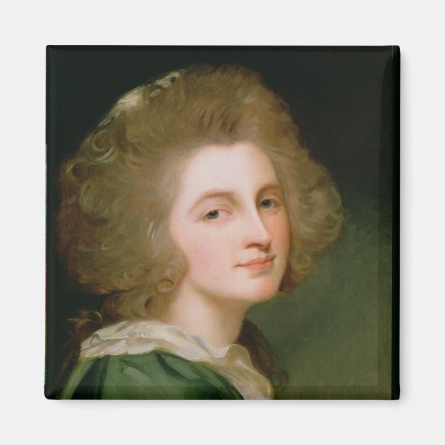 Aimant Portrait d'Ann Barbara Russell (Devant)