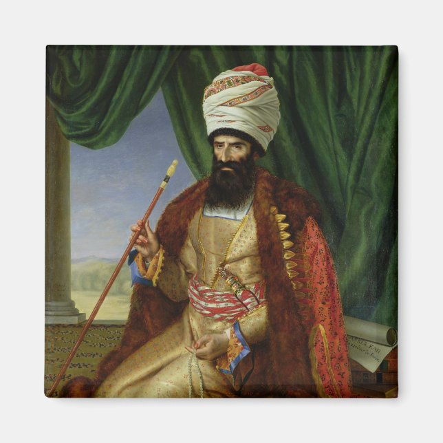 Aimant Portrait d'Asker-Khan, ambassadeur de Perse (Devant)