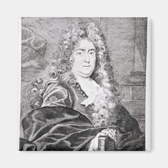 Aimant Portrait de Charles Perrault (Devant)