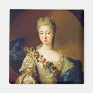 Aimant Portrait de Charlotte Aglae d'Orléans, 1720s