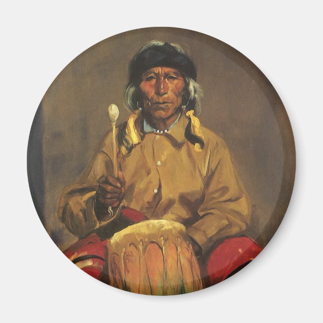 Aimant Portrait de Dieguito Roybal par Robert Henri (Devant)