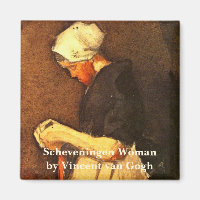Portrait de femme de Scheveningen par Vincent van