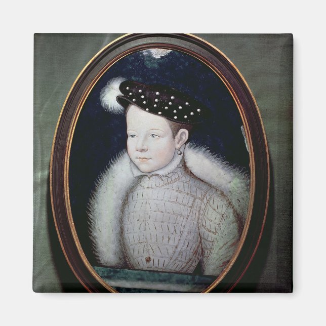 Aimant Portrait de François II comme Dauphin de France (Devant)