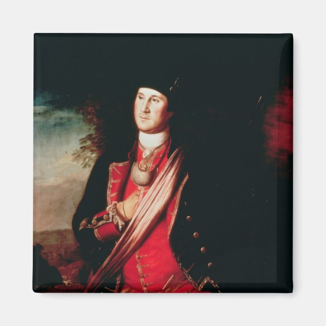 Aimant Portrait de George Washington 1772 (Devant)