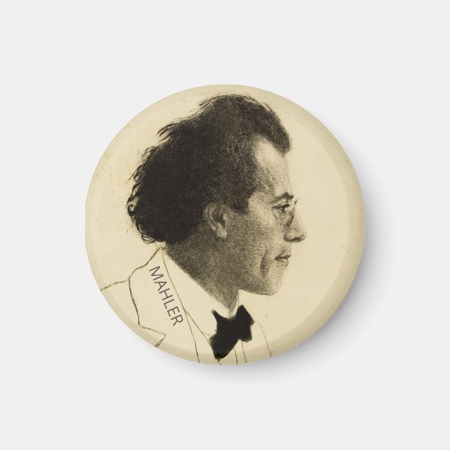 Aimant Portrait de Gustav Mahler (1902) (Devant)