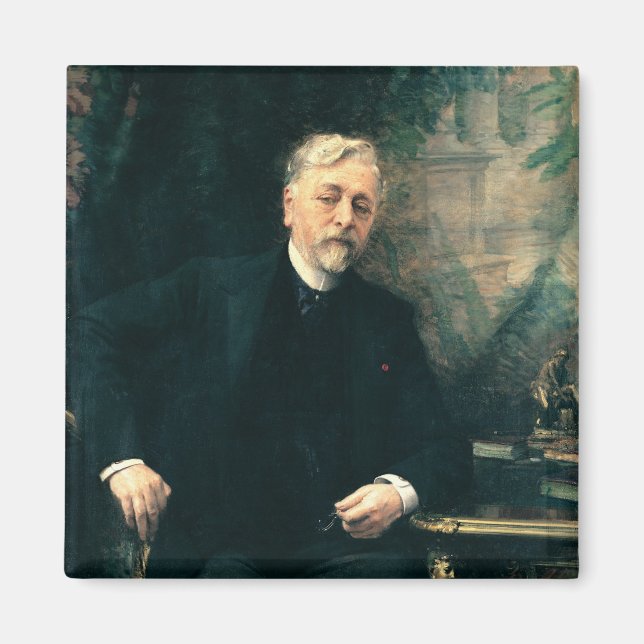 Aimant Portrait de Gustave Eiffel 1905 (Devant)