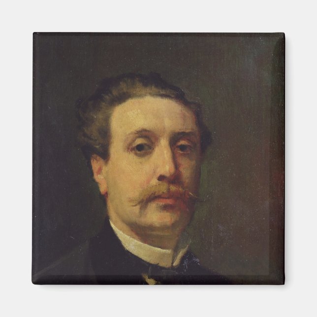 Aimant Portrait de Guy de Maupassant 1876 (Devant)