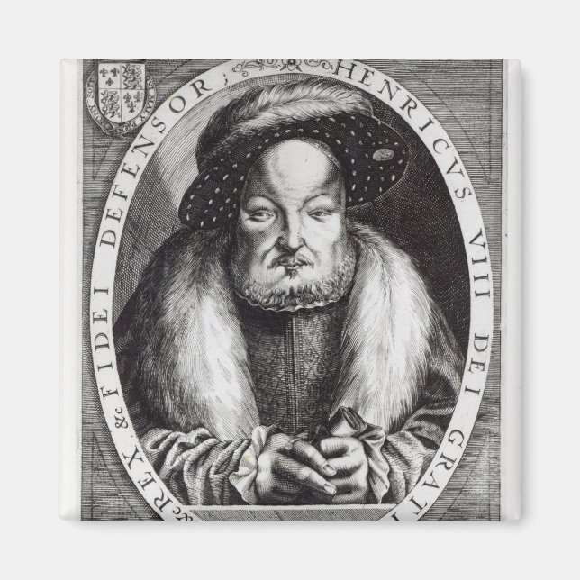 Aimant Portrait de Henri VIII (Devant)