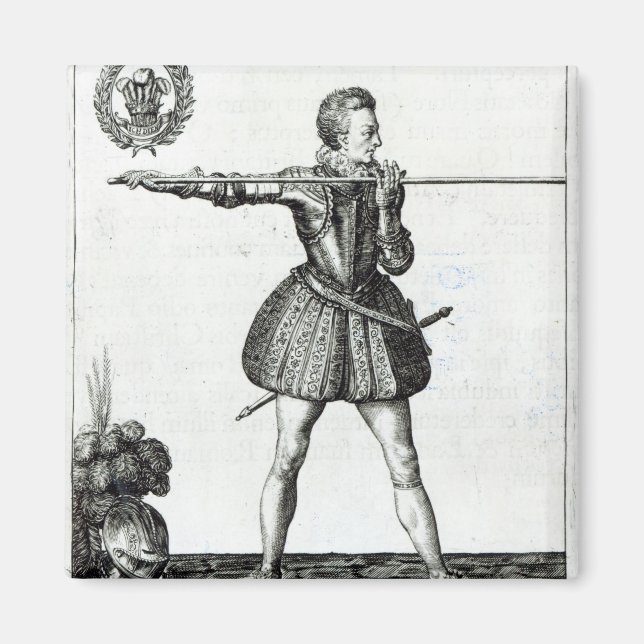 Aimant Portrait de Henry, Prince de Galles (Devant)