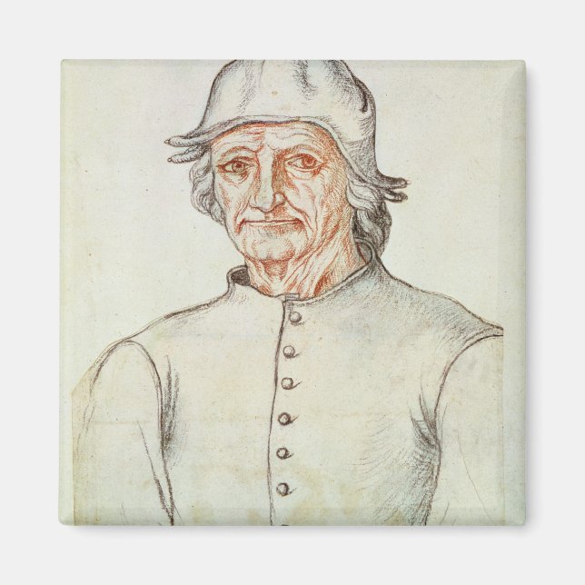 Aimant Portrait de Hieronymus Bosch (Devant)