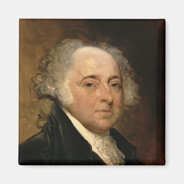 Aimant Portrait de John Adams (Devant)