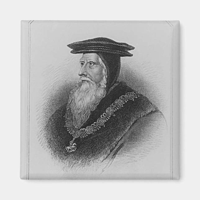 Aimant Portrait de John Russell 1er comte de Bedford (Devant)