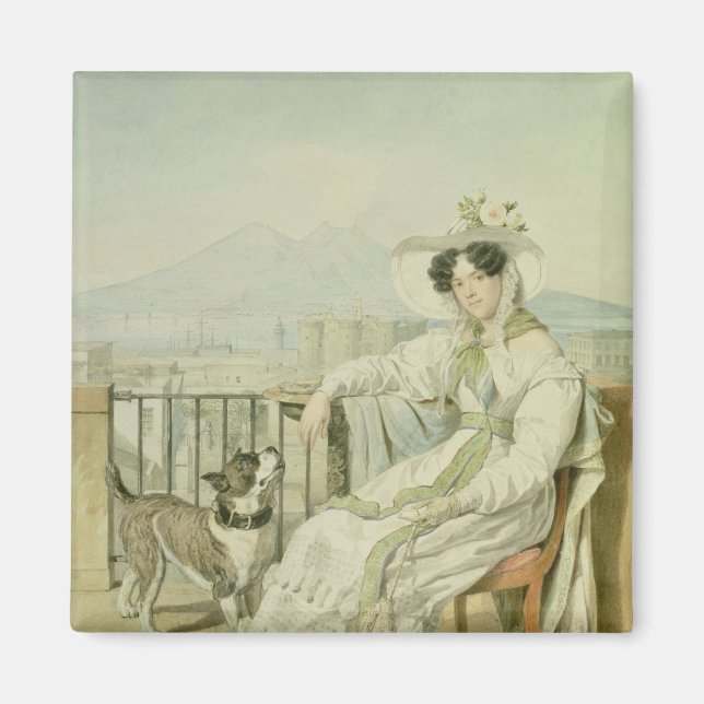 Aimant Portrait de la princesse Natalia Golitsin, 1822-26 (Devant)