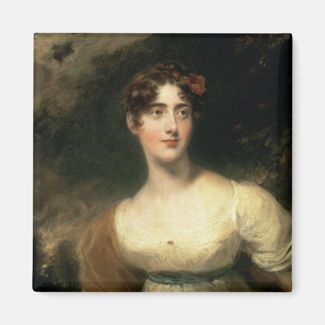 Aimant Portrait de Lady Emily Harriet Wellesley-Pole (Devant)