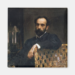 Aimant Portrait de l'artiste Isaak Ilyich Levitan