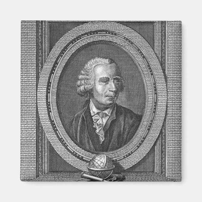 Aimant Portrait de Leonard Euler (Devant)
