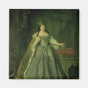 Aimant Portrait de l'impératrice Anna Ivanovna 1730