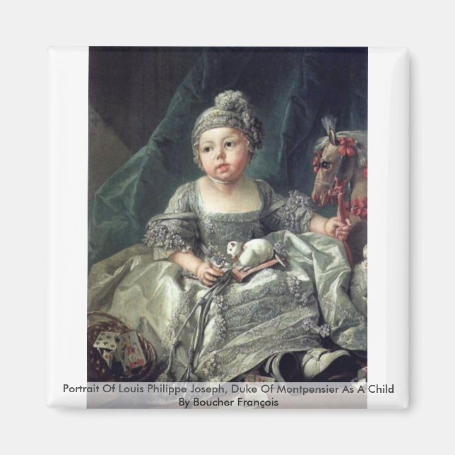 Aimant Portrait De Louis Philippe Joseph (Devant)