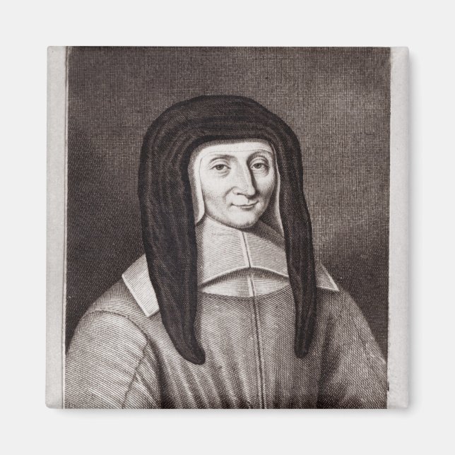 Aimant Portrait de Louise de Marillac (Devant)