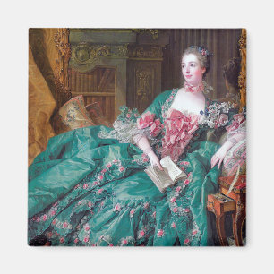 Aimant Portrait de Madame Pompadour, Boucher, 1756