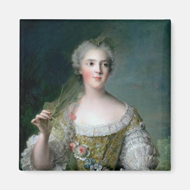 Aimant Portrait de Madame Sophie (Devant)