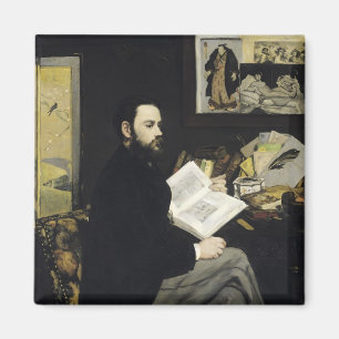 Aimant Portrait de Manet   d'Emile Zola 1868