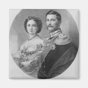 Aimant Portrait de mariage de leurs altesses royales