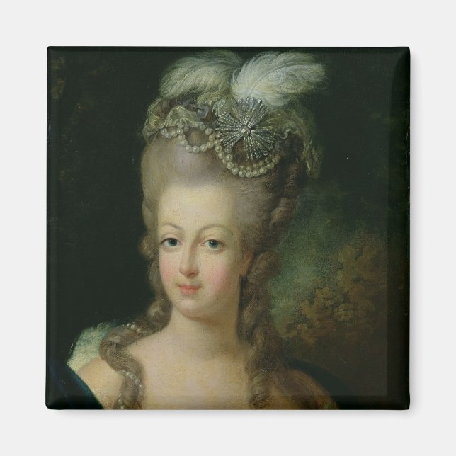 Aimant Portrait de Marie-Antoinette (Devant)