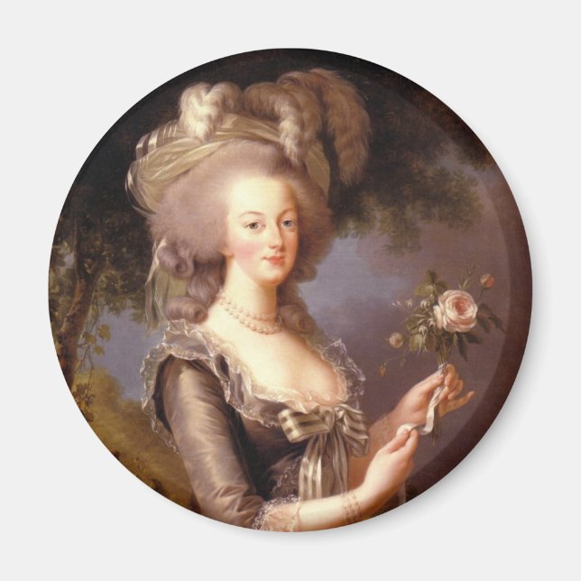 Aimant Portrait de Marie Antoinette, reine de France (Devant)