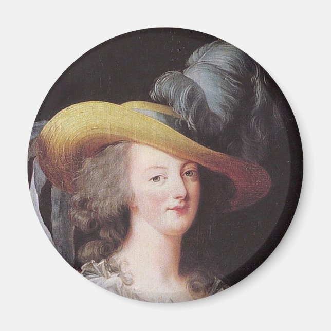 Aimant Portrait de Marie Antoinette, reine de France (Devant)