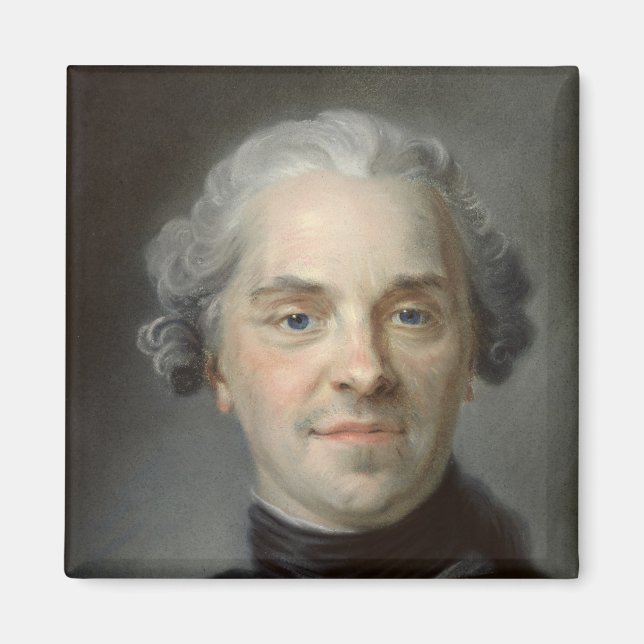 Aimant Portrait de Maurice, Comte de Saxe 1747 (Devant)