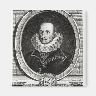 Aimant Portrait de Médaillon de Pierre de Bourdeille