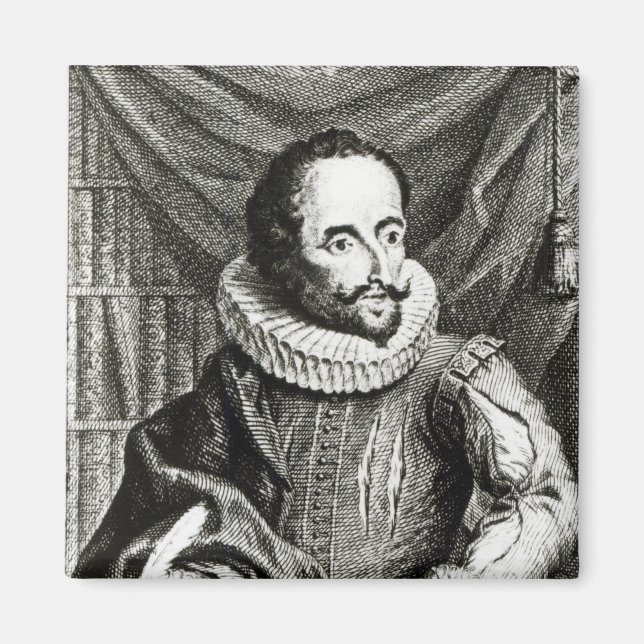 Aimant Portrait de Miguel de Cervantes Saavedra (Devant)