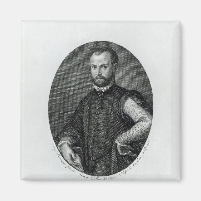 Aimant Portrait de Niccolo Machiavelli (Devant)