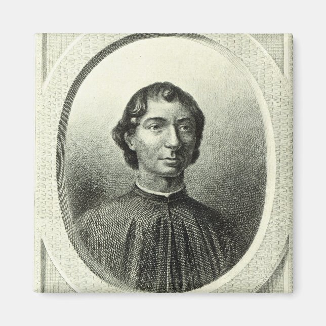 Aimant Portrait de Niccolo Machiavelli (Devant)