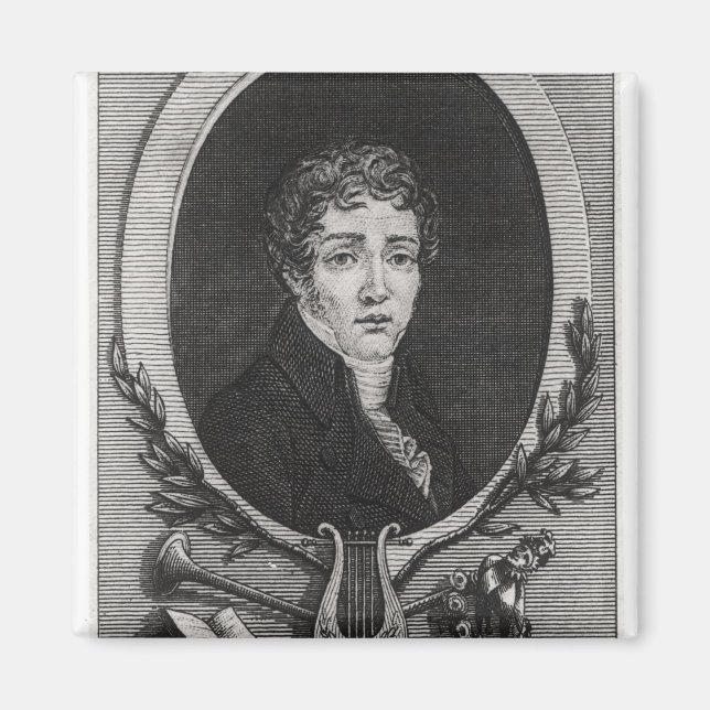 Aimant Portrait de Sebastian-Roch Nicolas (Devant)