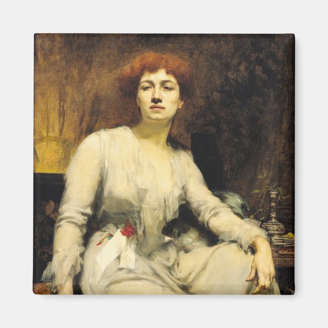Aimant Portrait de Severine 1893 (Devant)