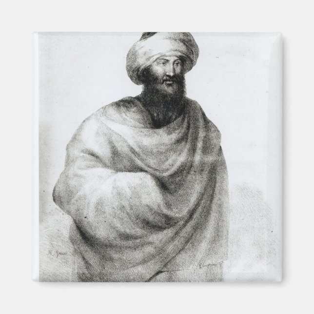 Aimant Portrait de Sheikh Ibrahim, ou Johann Ludwig (Devant)