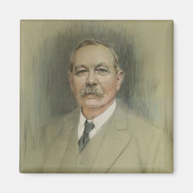 Aimant Portrait de Sir Arthur Conan Doyle (Devant)