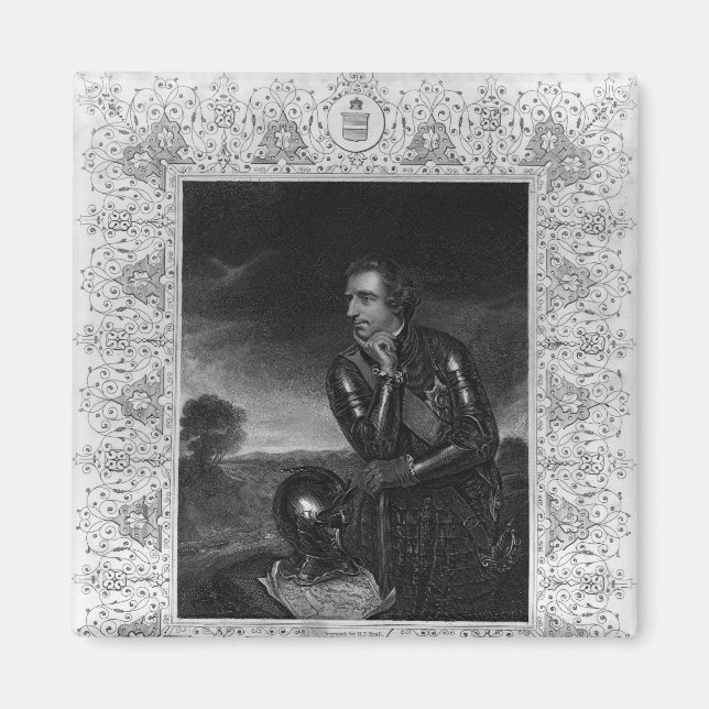 Aimant Portrait de Sir Jeffrey Amherst (Devant)